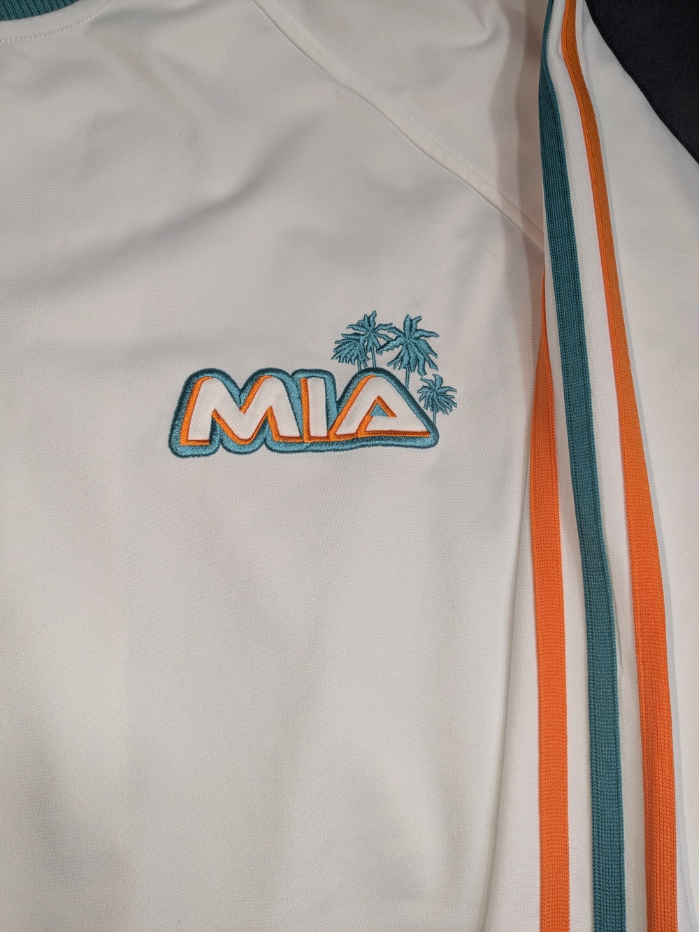 Very Rare Adidas Originals Miami City Series Jacket Firebird Track Top Mens 3XL - Picture 4 of 11